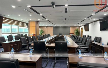 Lắp đặt hệ thống âm thanh phòng họp tại Tổng công ty Điện lực miền Bắc